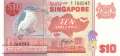 Singapur - 10  Dollars (#011b_UNC)