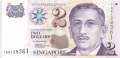 Singapur - 2  Dollars (#045A_UNC)