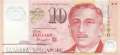 Singapur - 10  Dollars (#048j_UNC)