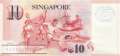 Singapur - 10  Dollars (#048k_UNC)