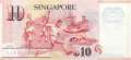 Singapur - 10  Dollars (#048m_UNC)