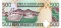 Sierra Leone - 500  Leones (#023b_UNC)