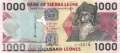 Sierra Leone - 1.000  Leones - Ersatzbanknote (#024cR_UNC)