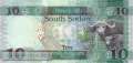 South Sudan - 10  Pounds (#012b_UNC)