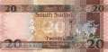 Südsudan - 20  Pounds - Ersatzbanknote (#013aR_UNC)