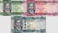 South Sudan: 1 - 10 Pounds (3 banknotes)
