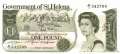 St. Helena - 1  Pound (#009a_UNC)