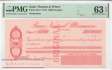 St. Thomas & Prince -  remainder cheque  (#043Ar-PMG63_UNC)