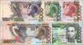 St. Thomas & Prince: 5.000 Dobras - 100.000 Dobras (5 banknotes)