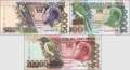 Sao Tome & Principe: 5.000 -  20.000 Dobras (3 Banknoten)