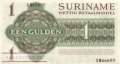 Surinam - 1  Gulden (#116d_UNC)