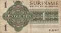 Surinam - 1  Gulden (#116d_F)