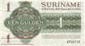 Surinam - 1  Gulden (#116d_VF)