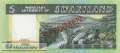 Swaziland - 5  Emalangeni - SPECIMEN (#003-CS_UNC)