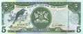 Trinidad und Tobago - 5  Dollars (#047a_UNC)