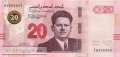 Tunesia - 20  Dinars (#097_UNC)