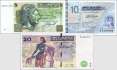 Tunesia: 5 - 20 Dinars (3 Banknotes)