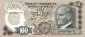 Türkei - 100  Lira (#189b-1_UNC)