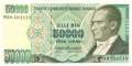 Türkei - 50.000  Lira (#204_UNC)