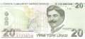 Turkey - 20  Lira (#224d-E_UNC)
