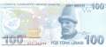Türkei - 100  Lira (#226c_UNC)