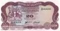 Uganda - 20  Shillings (#003a_UNC)