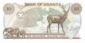 Uganda - 10  Shillings (#006c_UNC)