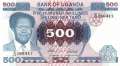 Uganda - 500  Shillings (#022a_UNC)