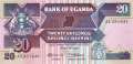 Uganda - 20  Shillings (#029a_UNC)