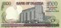 Uganda - 1.000  Shillings (#039Ab_UNC)