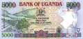 Uganda - 5.000  Shillings (#040b_UNC)