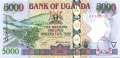 Uganda - 5.000  Shillings (#044b_UNC)