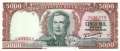 Uruguay - 5.000  Pesos (#050b_UNC)