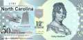 USA - North Carolina - 50  Dollars - Fantasiebanknote - Polymer (#1012_UNC)