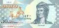 USA - Ohio - 50  Dollars - fantasy banknote - polymer (#1017_UNC)