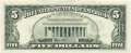 USA - 5  Dollars (#481b-E_UNC)