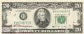 USA - 20  Dollars (#487-B_UNC)