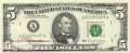 USA - 5  Dollars (#498-A_UNC)