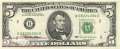 USA - 5  Dollars (#498-B_UNC)