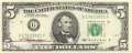 USA - 5  Dollars (#498-G_UNC)