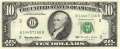 USA - 10  Dollars (#499-B_UNC)