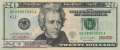 USA - 20  Dollars (#553-K_UNC)
