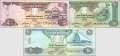UAE: 5 - 20 Dirhams (3 banknotes)