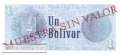 Venezuela - 1  Bolivar - SPECIMEN (#068S_UNC)