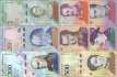 Venezuela: 2 - 500 Bolivares (8 Banknoten)