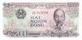 Vietnam - 2.000  Dong (#107a-2_UNC)