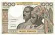 Ivory Coast - 1.000  Francs (#103Al_XF)