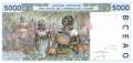 Elfenbeinküste - 5.000  Francs (#113Am_UNC)