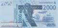 Ivory Coast - 2.000  Francs (#116Aw_UNC)