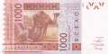 Benin - 1.000  Francs (#215Br_UNC)